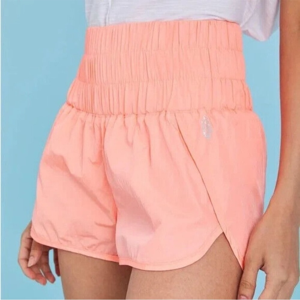 Free People FP Movement The Way Home Short Papaya Punch Shorts Women's XS